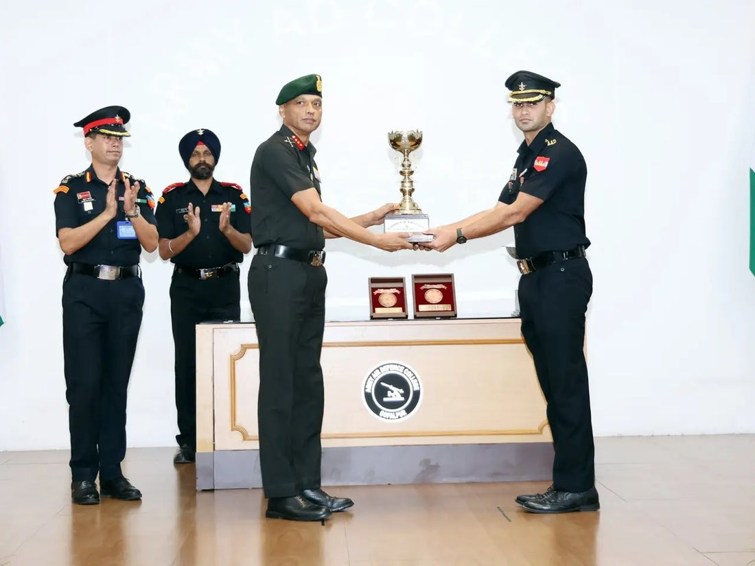 Indian and Foreign Officers Recognized as Army Air Defence College Course Concludes