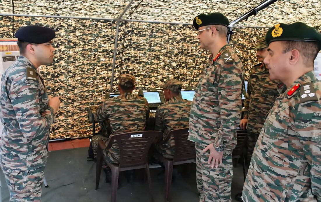 Lt Gen D.G. Misra Assesses Operational Readiness at Kausani Military Station