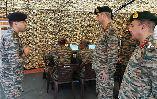 Lt Gen D.G. Misra Assesses Operational Readiness at Kausani Military Station
