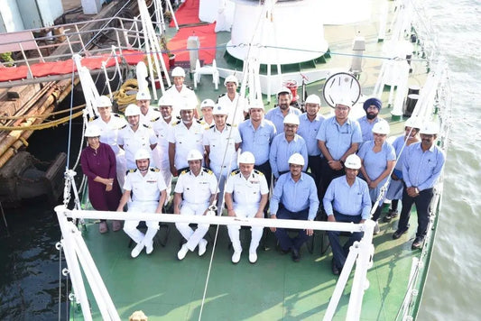Goa Shipyard Delivers ICGS Amulya, Enhancing Indian Coast Guard's Maritime Security Fleet