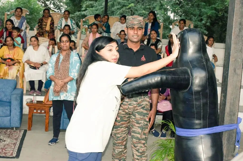 Sindh Vijeta Brigade Hosts Women Safety and Self-Defense Workshop at Jamnagar Military Station