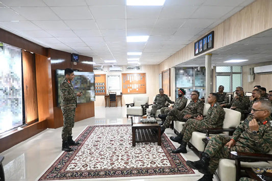 Lt Gen Mishra Evaluates Counter-Terrorism Readiness at HQ CIF (Romeo)