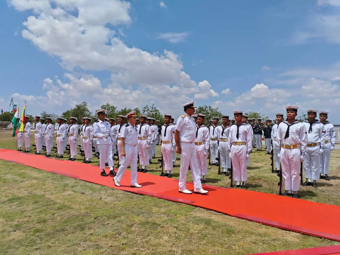 Admiral Dinesh K Tripathi's Visit to Myanmar Focuses on Enhancing Maritime Cooperation