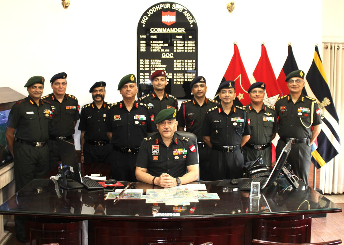 Major General Anuraag Chhibber Takes Command of Jodhpur Sub Area