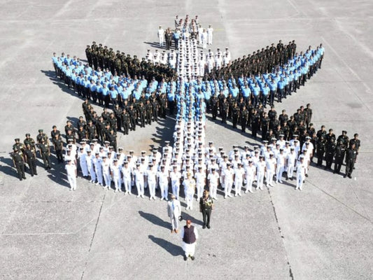 India Launches Extensive Tri-Service Military Drill 'Trishul' Near Pakistan Border