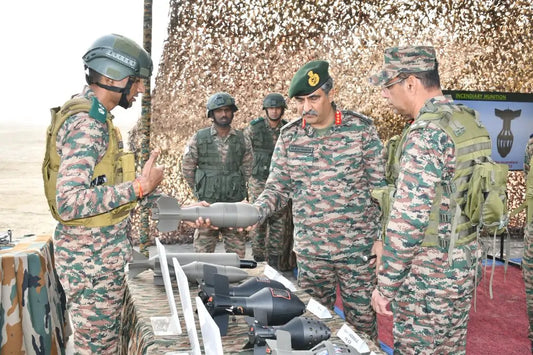 Lt Gen Rajesh Pushkar Evaluates Kharga Sappers' Operational Preparedness