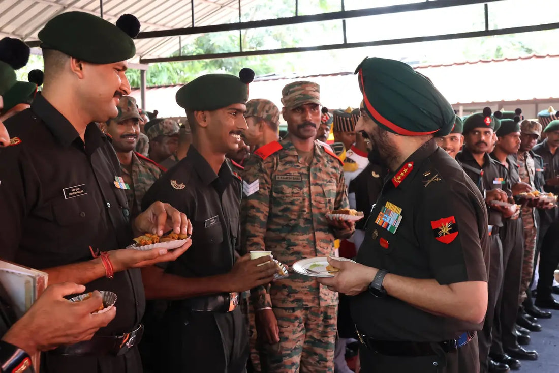 Lt Gen Manjinder Singh's Visit Highlights Tradition and Service of the Madras Regiment