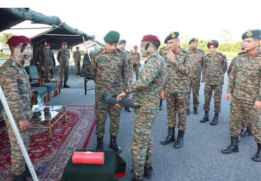 Lt Gen RC Tiwari Evaluates Special Forces Preparedness with Eastern Command's Gajraj Corps