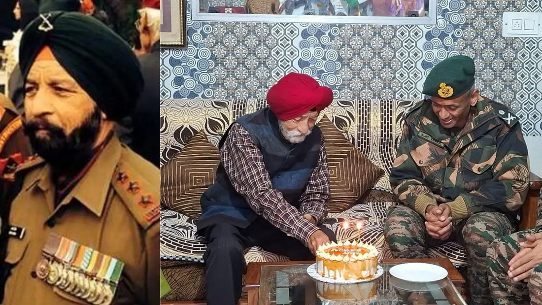 Tiger Division Honors Param Vir Chakra Awardee Bana Singh on 77th Birthday in Jammu
