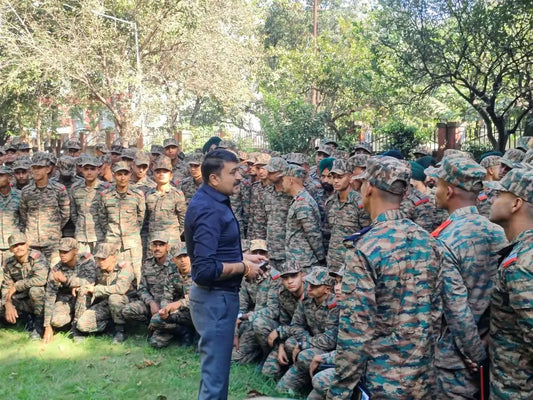 SSP Ajai Singh Advocates Cyber Security and Inter-Agency Cooperation in Dialogue with IMA Cadets