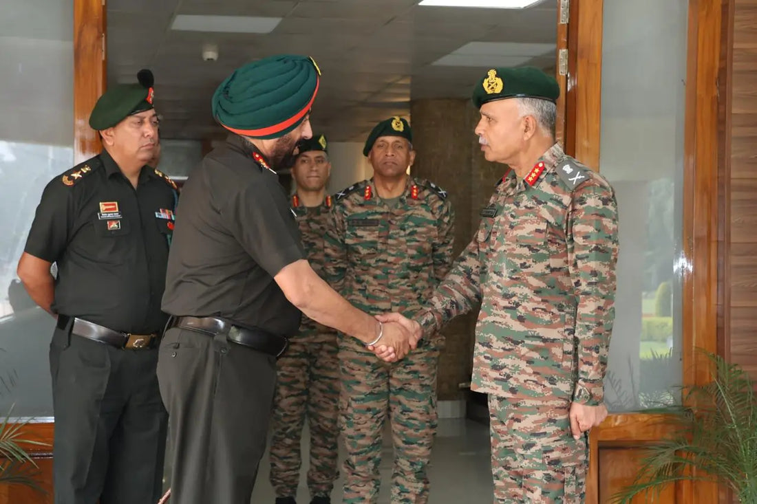 Lt Gen Manjinder Singh's Inspection of Vajra Corps Highlights Operational Readiness and Strategic Coordination