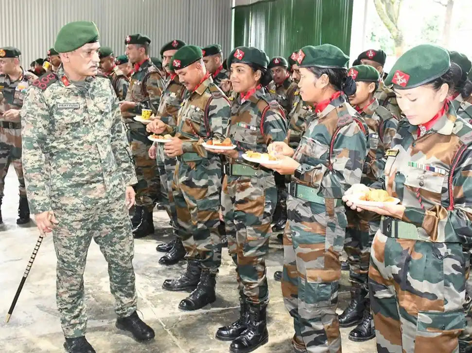 HQ 9 Sector Assam Rifles Marks 80th Raising Day in Manipur, Honours Eight Decades of Service