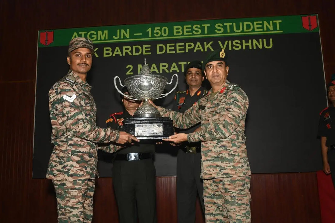 Indian Army's Naik Barde Deepak Vishnu Excels as Best Student at Anti-Tank Guided Missile Training Course