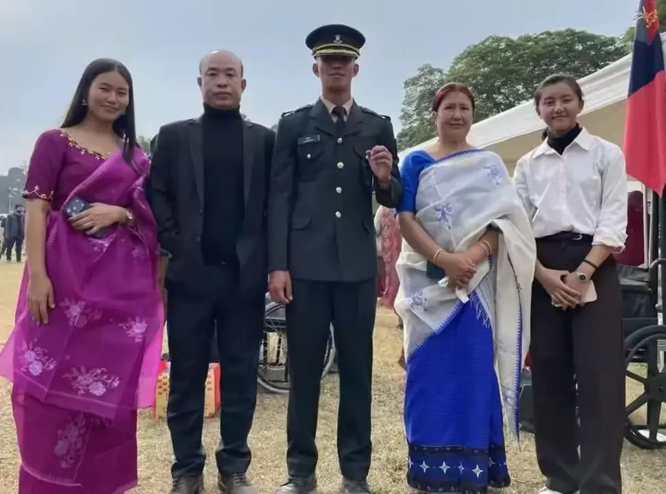 Gyaneshwor Singh Makes History as First Army Officer from Manipur Village, Commissioned from IMA