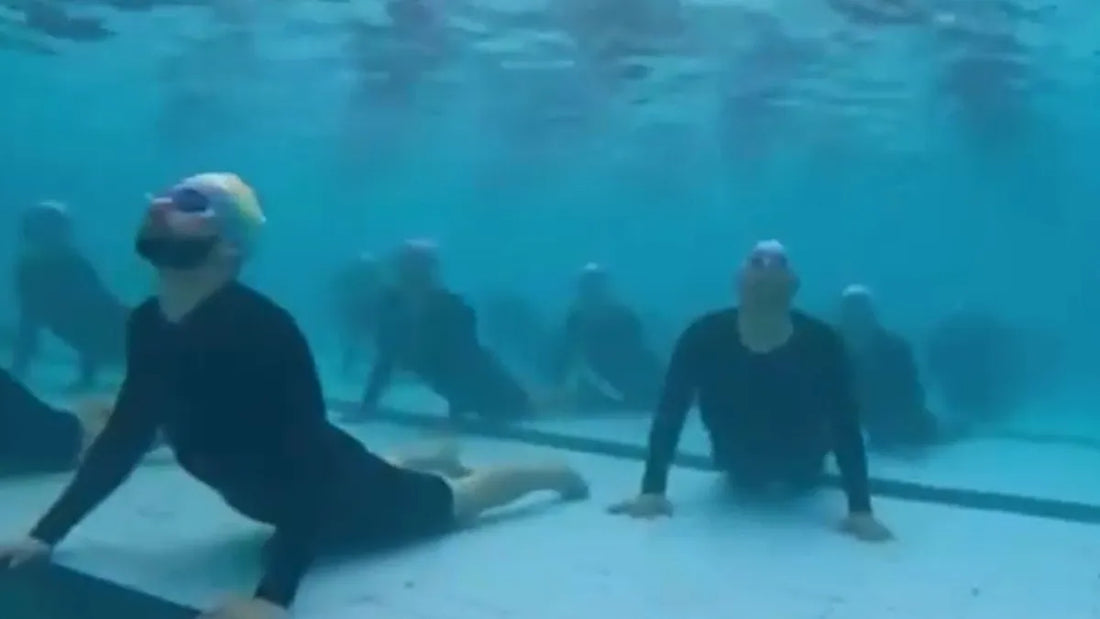 Indian Navy Submariners Showcase Underwater Yoga Preceding International Day of Yoga 2026