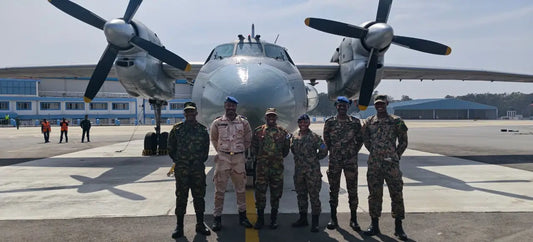 Young Officers’ Course Delegation Observes Joint Air Maintenance Exercise at Air Force Station Yelahanka