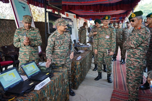 Lt Gen Manoj Kumar Katiyar Highlights Indigenous Innovation at Indian Army's Chandimandir Exhibition