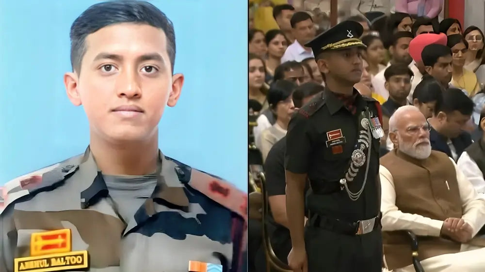 Major Anshul Baltoo Honored with Shaurya Chakra for Courageous Counter-Insurgency Operation in Assam