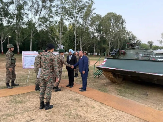 Indian Army's Kharga Corps Enhances Capability with Induction of Upgraded WZT-3 Armoured Recovery Vehicles