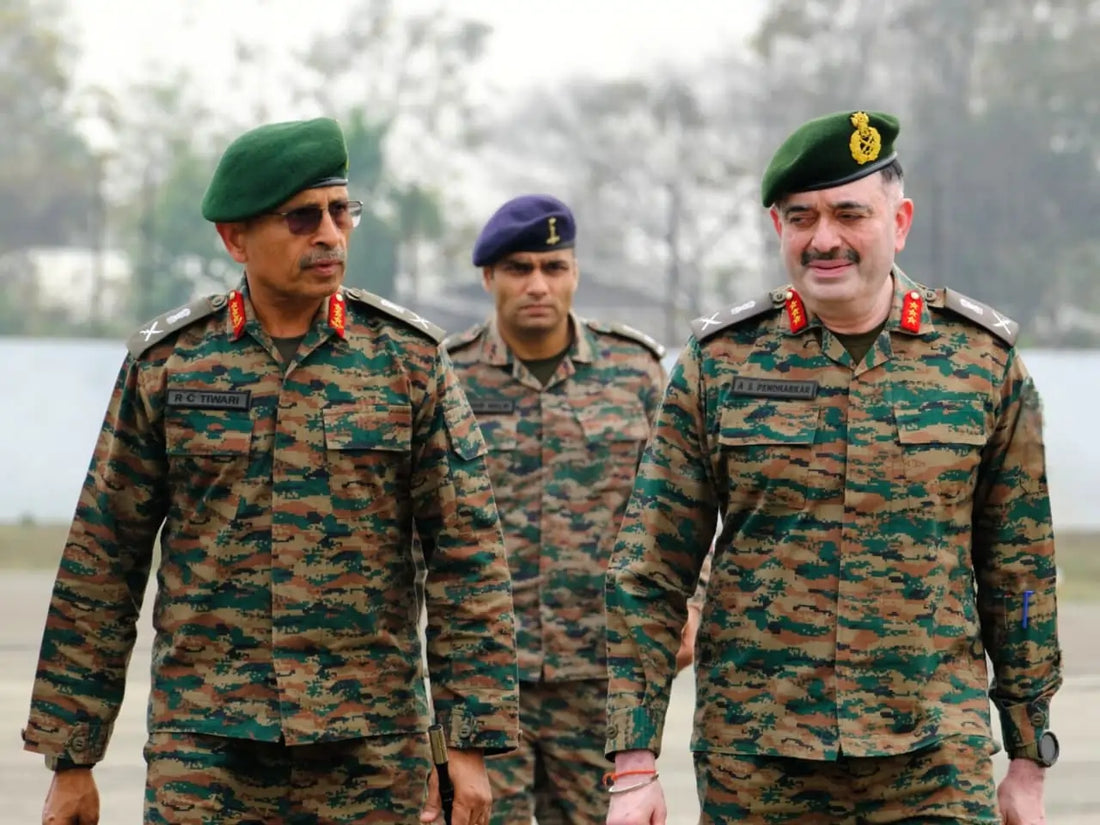 Lt Gen RC Tiwari Assesses Readiness of III Corps at Rangapahar Military Station