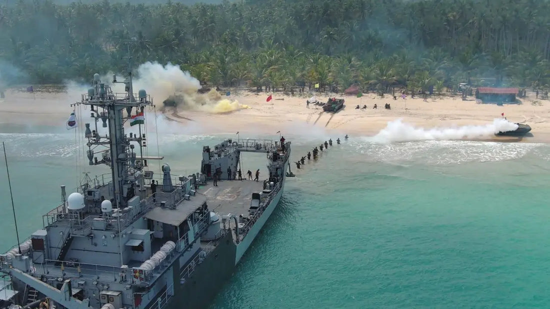 Exercise DWEEP SHAKTI Demonstrates India's Advanced Tri-Service Defence Capabilities