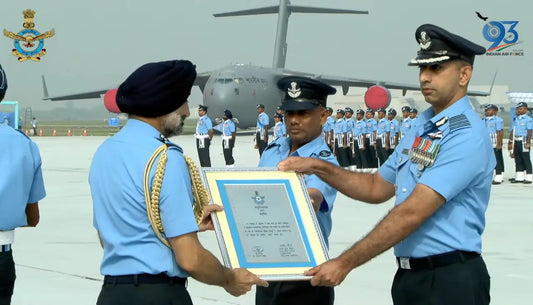 17 Squadron ‘Golden Arrows’ Awarded Unit Citation for Operation Sindoor Achievements on Indian Air Force Day