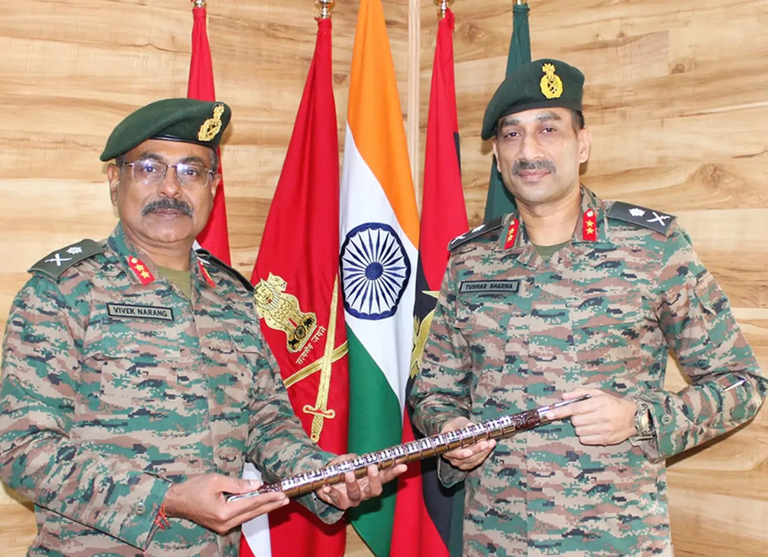 Major General Tushar Sharma Takes Command of Counter-Insurgency Force Kilo in Jammu and Kashmir