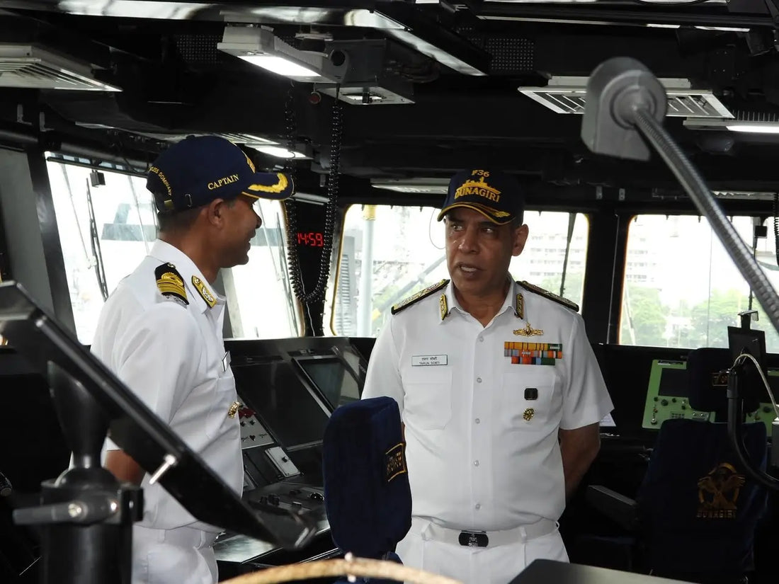 Vice Admiral Tarun Sobti Evaluates Eastern Naval Command's Operational Readiness and Capability Enhancement
