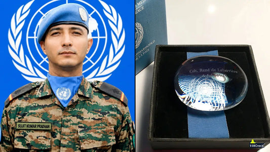 UN Posthumously Awards Dag Hammarskjöld Medal to Indian Peacekeeper Naib Subedar Sujit Kumar Pradhan