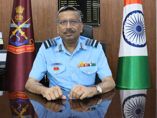 Air Marshal Kaushik Chatterjee Assumes Charge as DG (Organisation & Personnel), AFMS