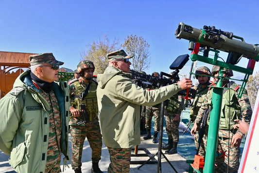 Lt Gen Pratik Sharma Evaluates Readiness of Anti-Infiltration Efforts in North Kashmir