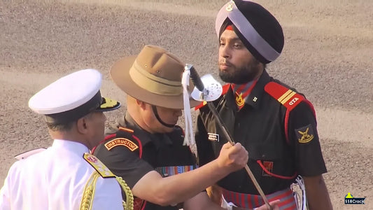 Lieutenant Gurkeerat Singh Hora Wins Sword of Honour at OTA Chennai Passing Out Parade