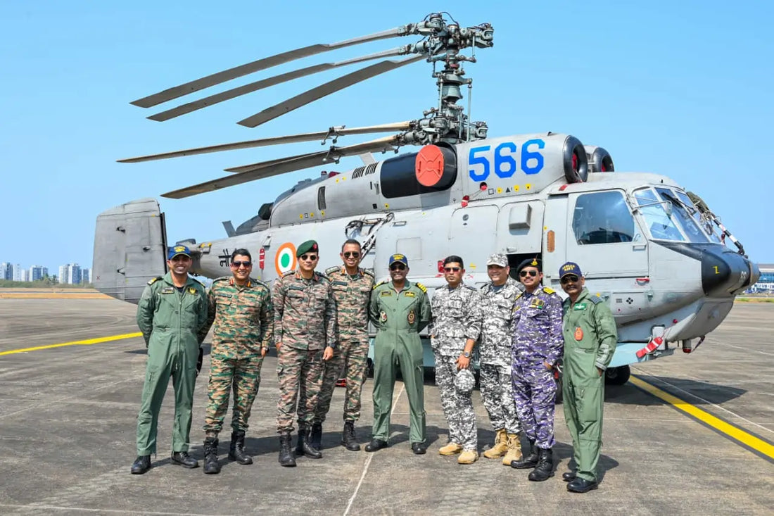 Higher Air Command Course Officers Explore Naval Aviation at INS Hansa