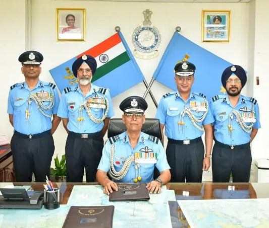 Air Marshal Jasvir Singh Mann Takes Command as Head of Southern Air Command