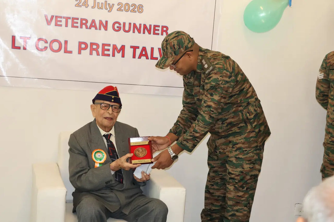 Indian Army Celebrates 100th Birthday of Lt Col Prem Prakash Talwar with High Honours