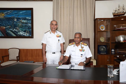 Vice Admiral A.N. Pramod Assumes Role as Deputy Chief of Naval Staff