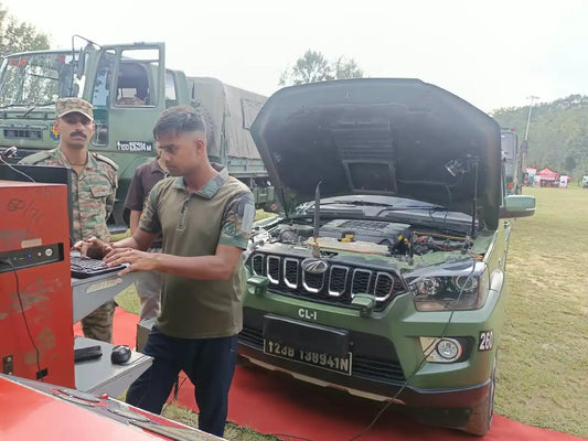 Indian Army’s Panchshul Eagles Hold Vehicle Maintenance Camp in Pithoragarh Under Green Military Station Initiative