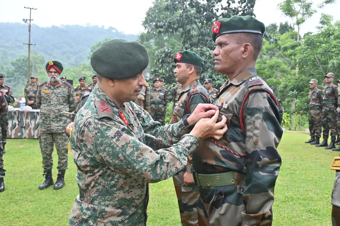 Lt Gen Vikas Lakhera Assesses Operational Readiness of Assam Rifles in Nagaland