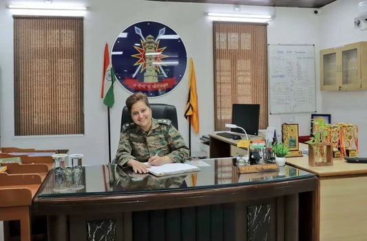 Lt Col Isha Thakral Appointed Vice Principal of Sainik School Chittorgarh