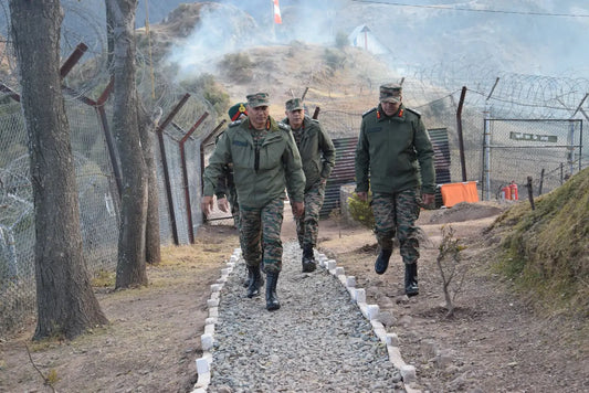 Lt Gen Pratik Sharma Assesses Operational Readiness in Poonch, Commends Troops for Professionalism