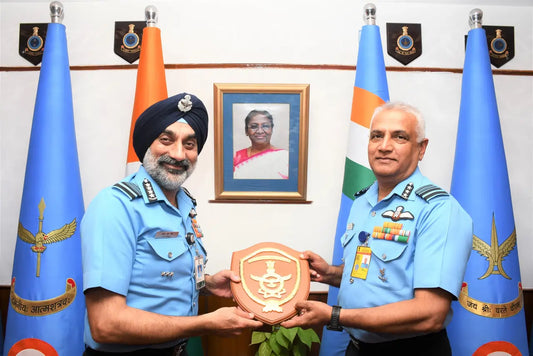 Indian Air Force's Training Command Honored with Gold Rajbhasha Shield for Official Language Excellence