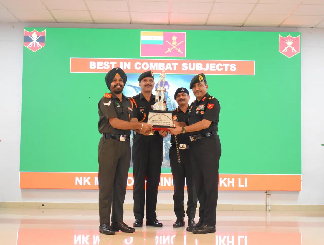 Naik Manjodh Named Best Student as Combat Leadership Course Wraps Up at NCO Academy Dhana