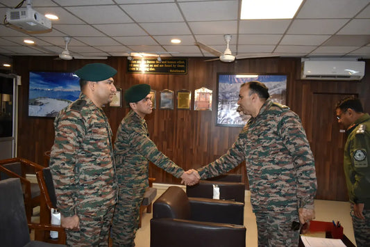 White Knight Corps Chief of Staff Evaluates Security Preparedness in Chanderkot