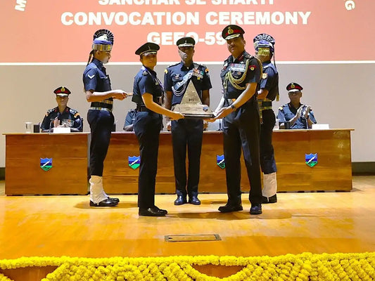 Captain Neha Sharma Tops Graduate Entry Equipment Orientation Course at MCTE Mhow