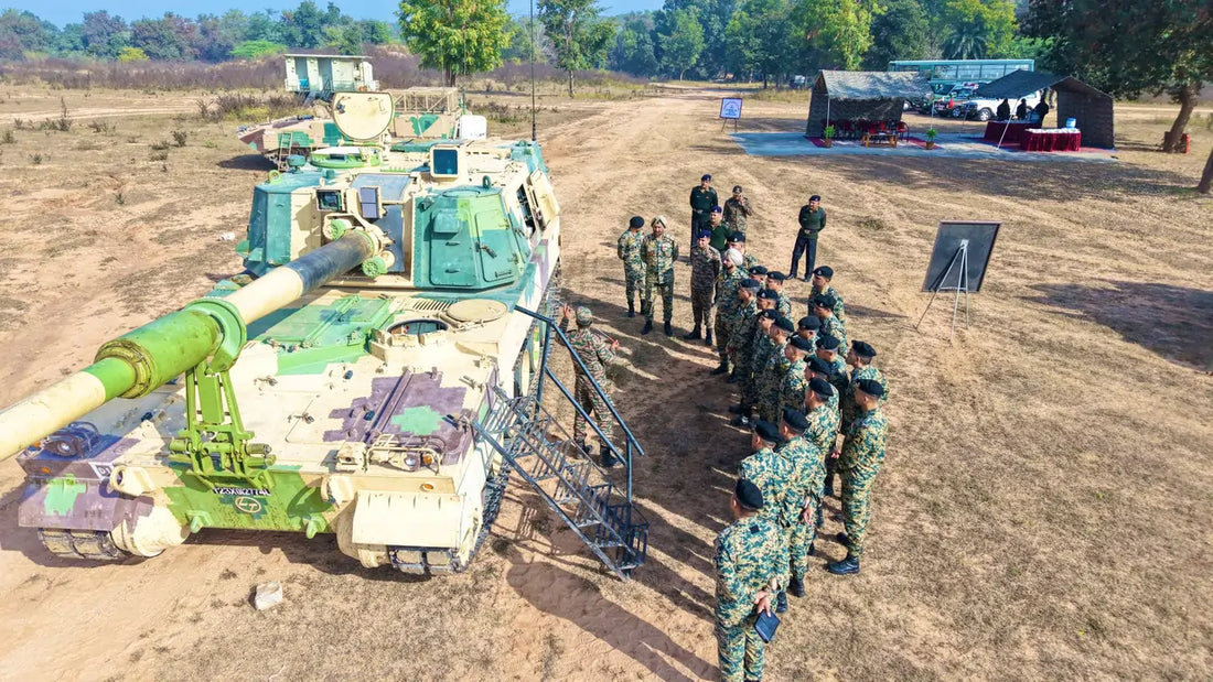 White Tiger Division Enhances Joint Operations with BSF Officers' Visit