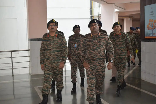Lt Gen CG Muralidharan Assesses Medical Preparedness at Gangtok Military Hospital
