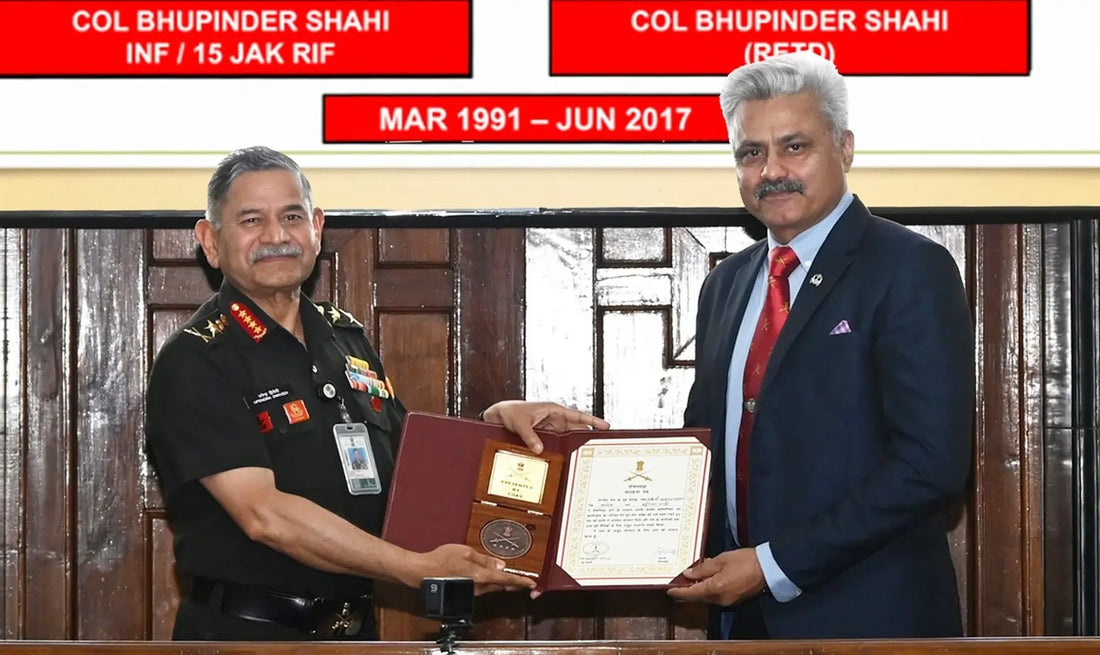 Colonel Bhupinder Shahi Recognized for Enhancing Military Realism in Bollywood Films with Veteran Achievers Award
