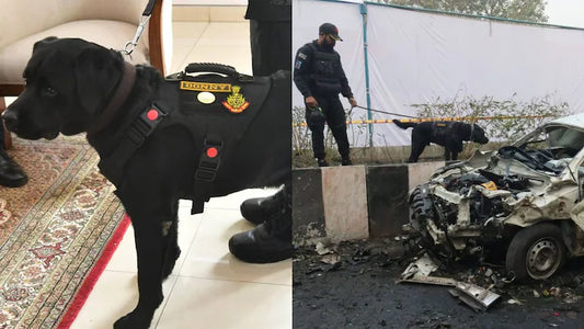 NSG K9 Donny Gets COAS Commendation Card for Role After Red Fort Blast