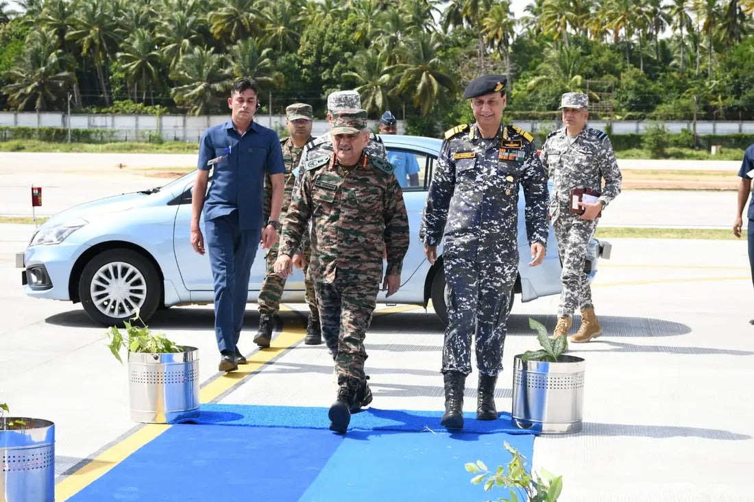 CDS General Anil Chauhan Enhances Operational Readiness at Car Nicobar with New Runway and Fuel Facilities