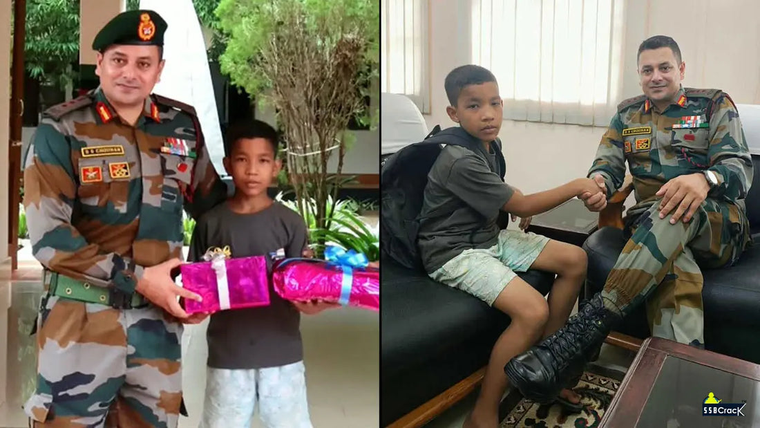 Assam Rifles Rescues Missing 10-Year-Old Boy from Train in Tripura, Reunites Him with Family in Dimapur